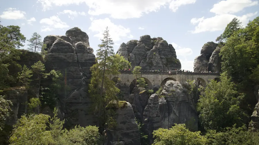 Felslandschaft in Deutschland